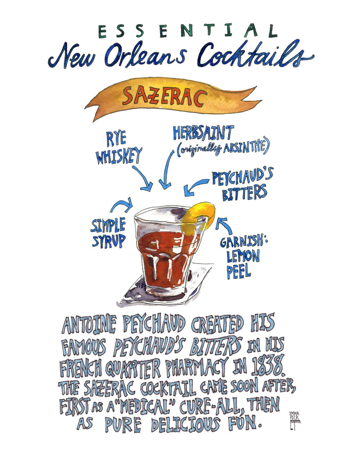 Nola Cocktails: Sazerac