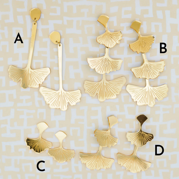 Gingko Earrings (All Versions)