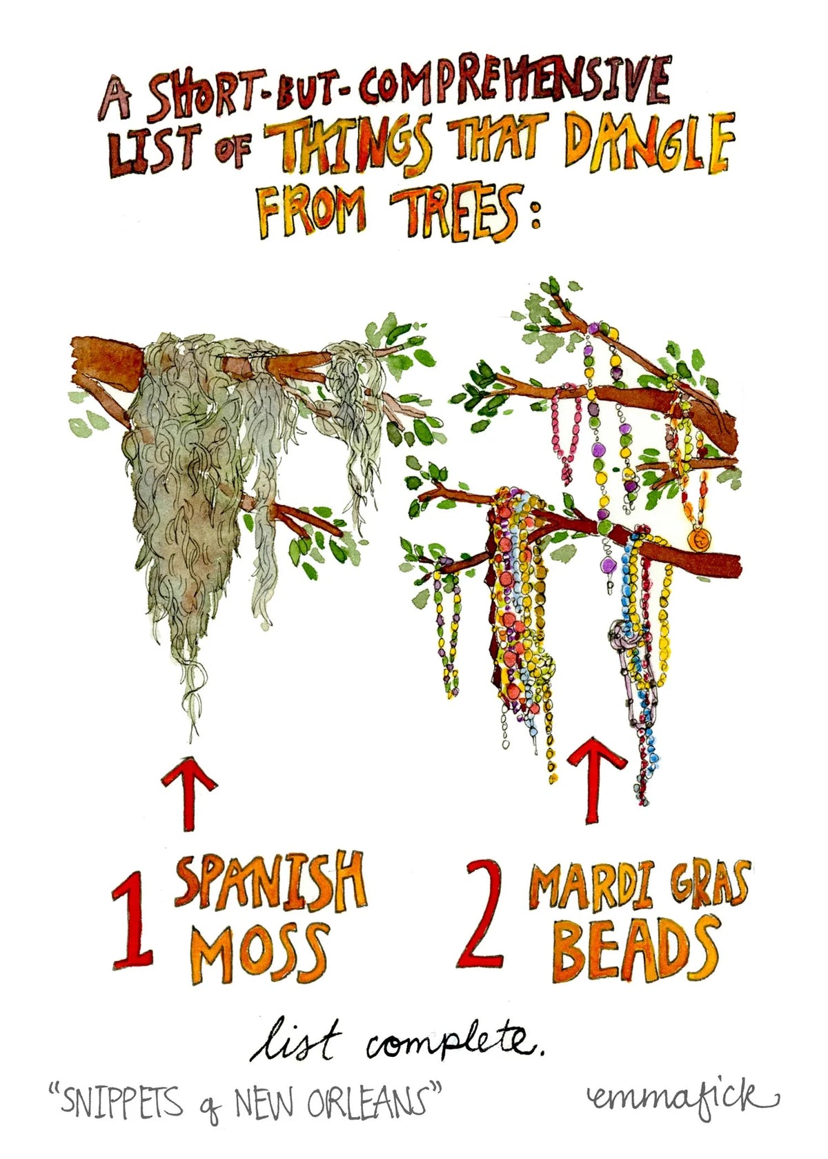 Things That Dangle from Trees